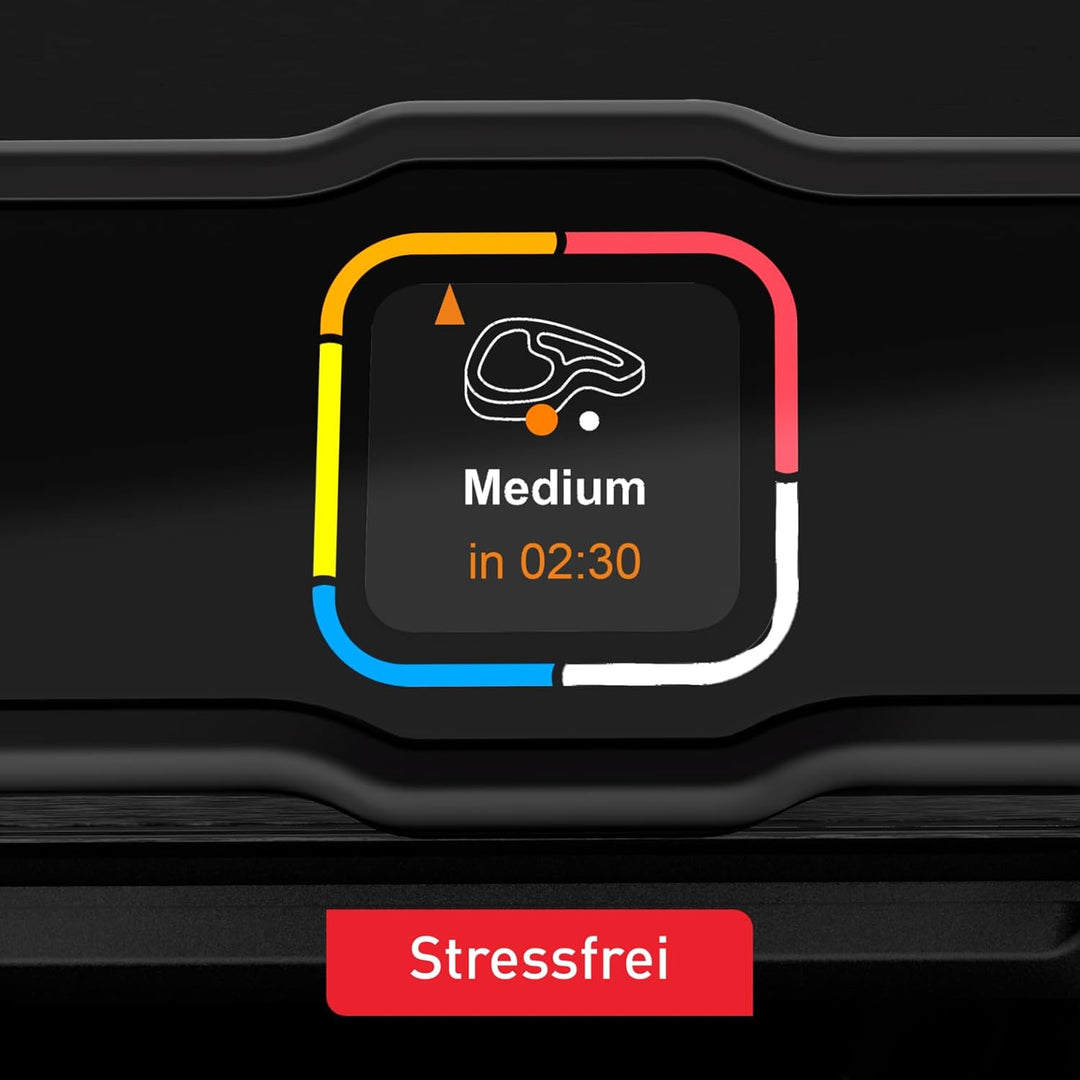 Tefal OptiGrill Elite XL Kontaktgrill, 16 Programme, Digitales Display mit Garstufenanzeige, Abnehmb