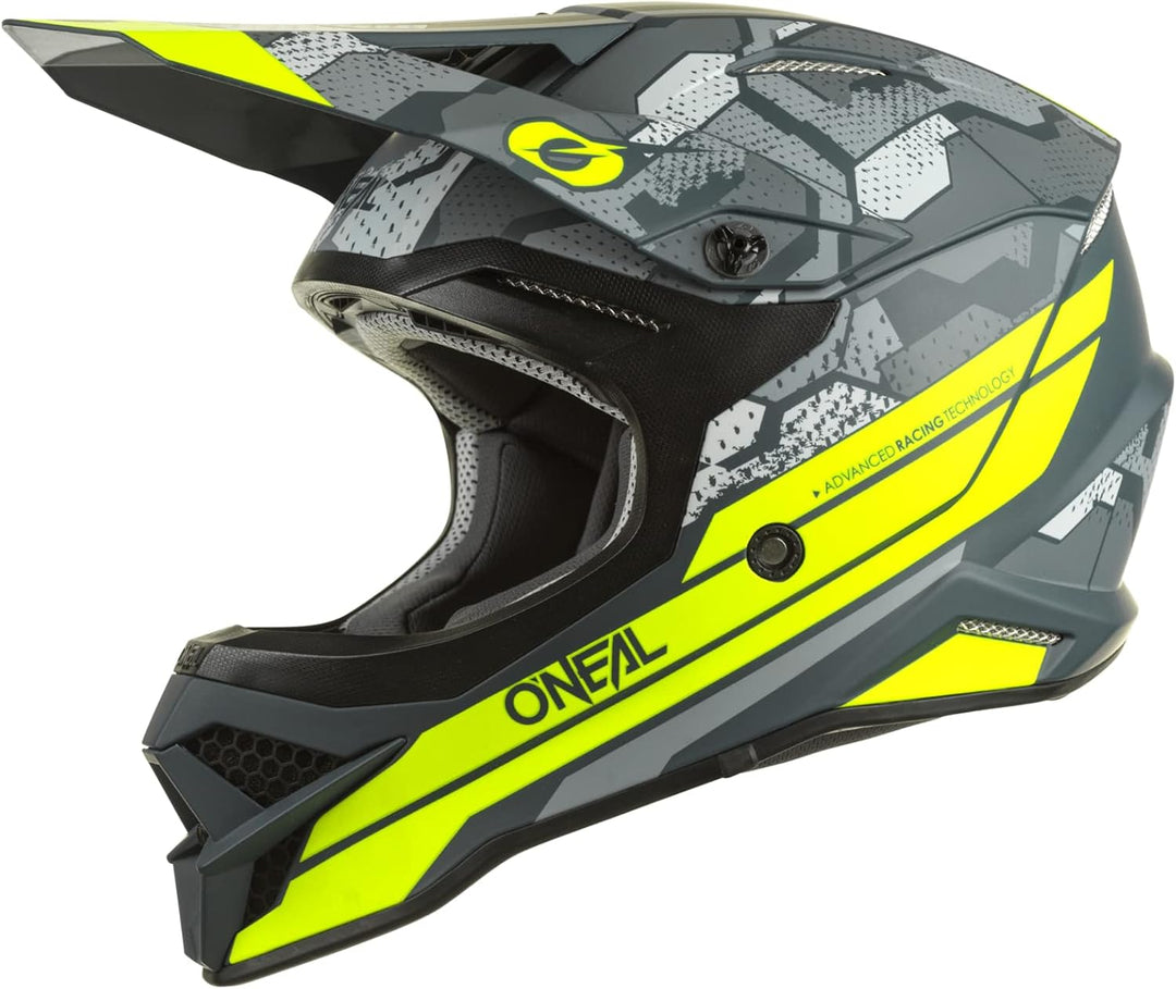 O'NEAL | Motocross-Helm | MX Enduro | ABS-Aussenschale, erfüllt die Normen ECE 22-05, DOT, AS/NZS &