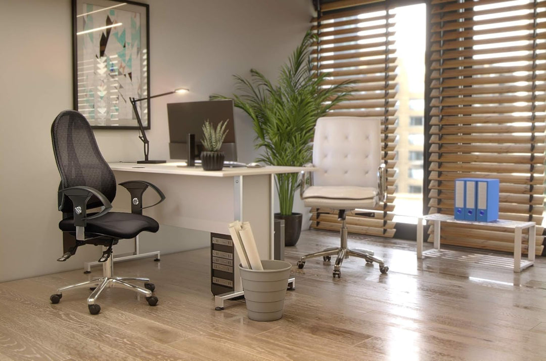 Topstar ST19UG20 Sitness 15, ergonomischer Bürostuhl, Schreibtischstuhl, inkl. höhenverstellbare Arm