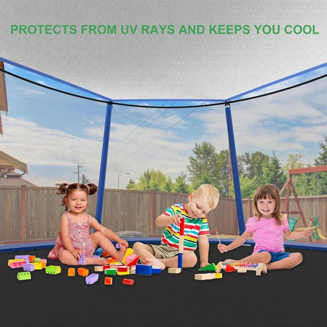 Trampolin-Sonne, wasserdichter Trampolin-Schatten, Sonnenschutz, Trampolin-Überdachung, UV-Schutz, U