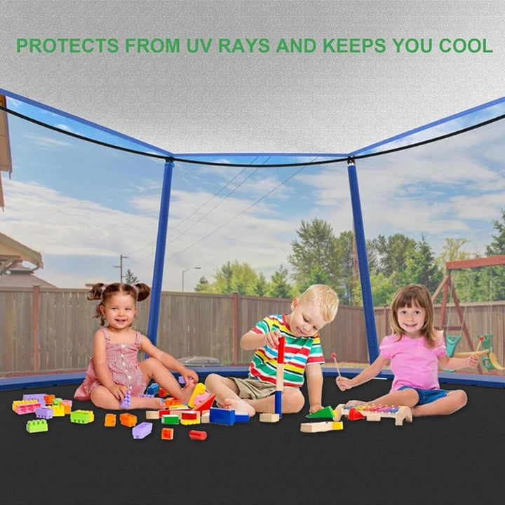 Trampolin-Sonne, wasserdichter Trampolin-Schatten, Sonnenschutz, Trampolin-Überdachung, UV-Schutz, U