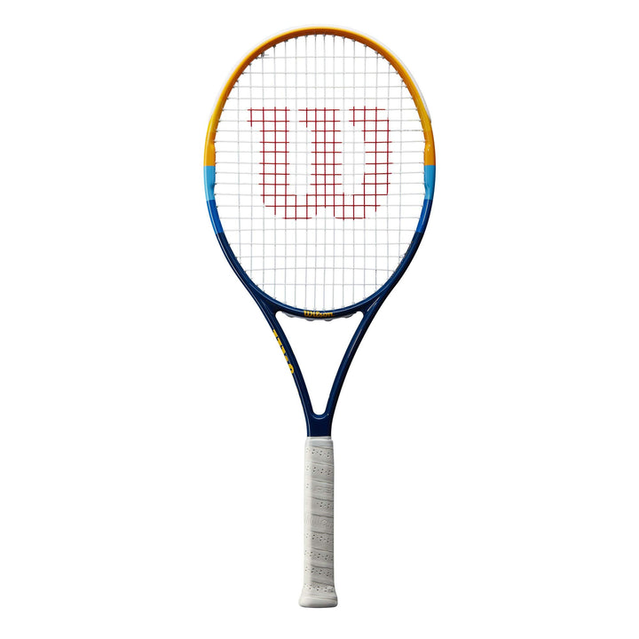 Wilson Tennisschläger, Wilson Profile, Unisex, Anfänger und Freizeitspieler, Griffstärke 3 Blue/Oran