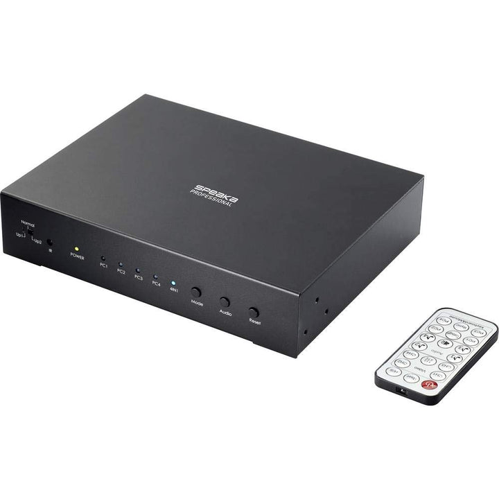 SpeaKa Professional SP-KVM-340 4 Port KVM-Umschalter