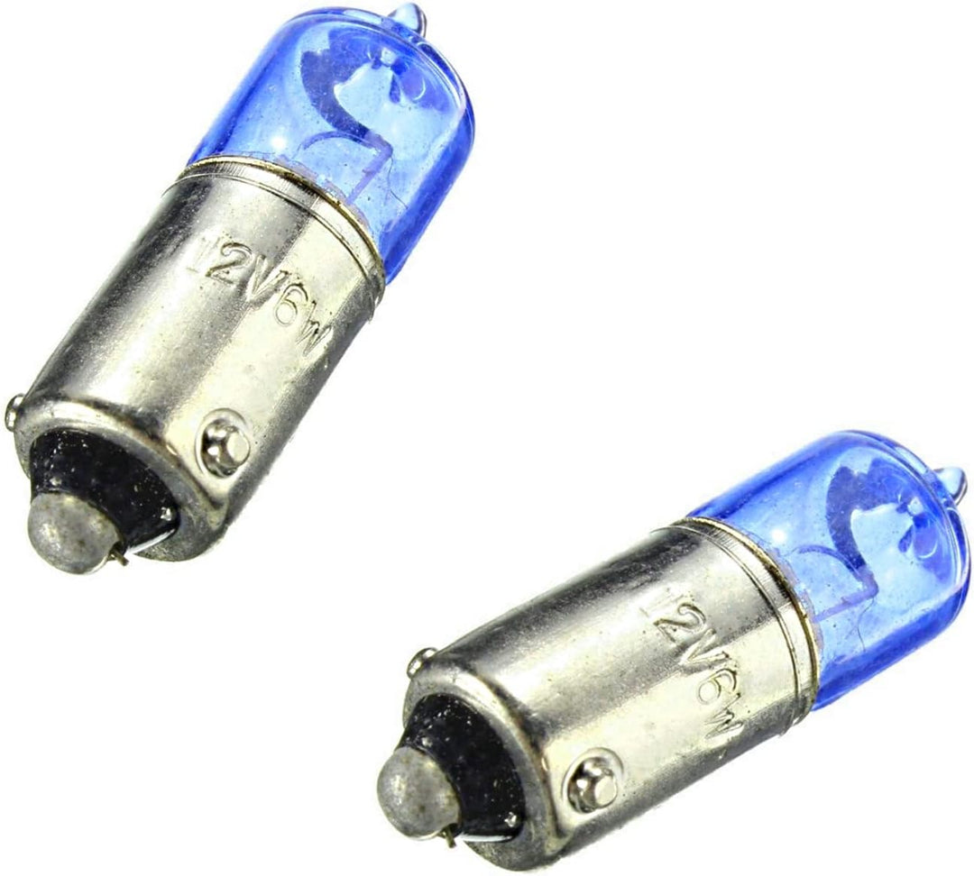 10x Super Weiss H6W 12V BAX9s Original Jurmann Trade Xenon Look 6000K Halogen Ersatz PKW Lampe