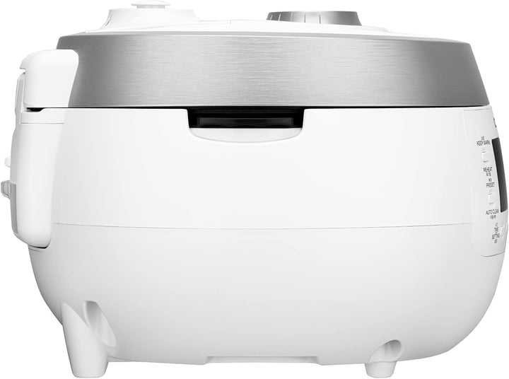 CUCKOO CRP-RT1008F Digitaler Dampfdruck Reiskocher | TWIN PRESSURE | 1150 Watt 1,8 Liter 10 Tassen,