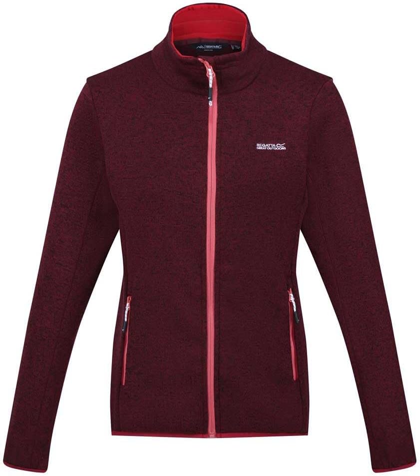 Regatta Damen Women's Newhill Full Zip Fleece Jacket Fleecejacke 36 Burgnd (RmRd), 36 Burgnd (RmRd)
