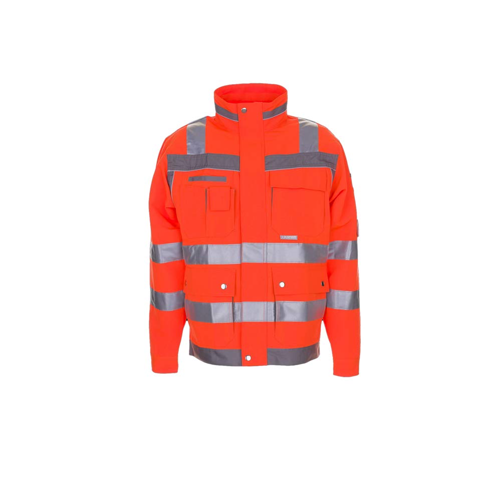 Planam Grösse 56 Unisex Plaline Warnschutz Blouson orange zink Modell 5600 56 Orange/Zink, 56 Orange