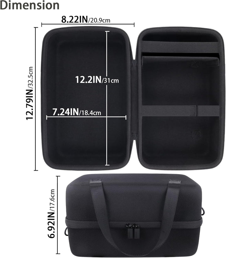 co2CREA Hart Reise Schutz Hülle Etui Tasche für Anker SOLIX C300 /C300X Tragbare Powerstation 300W O