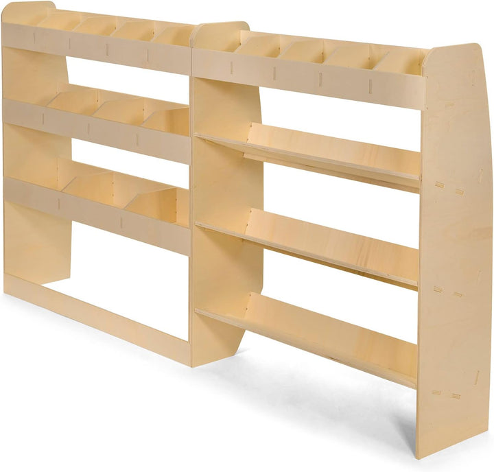 VANIFY - Kompatibel mit Volkswagen Transporter T5 T6 L2 2003+ Fahrzeugeinrichtung Fahrzeugregale, We