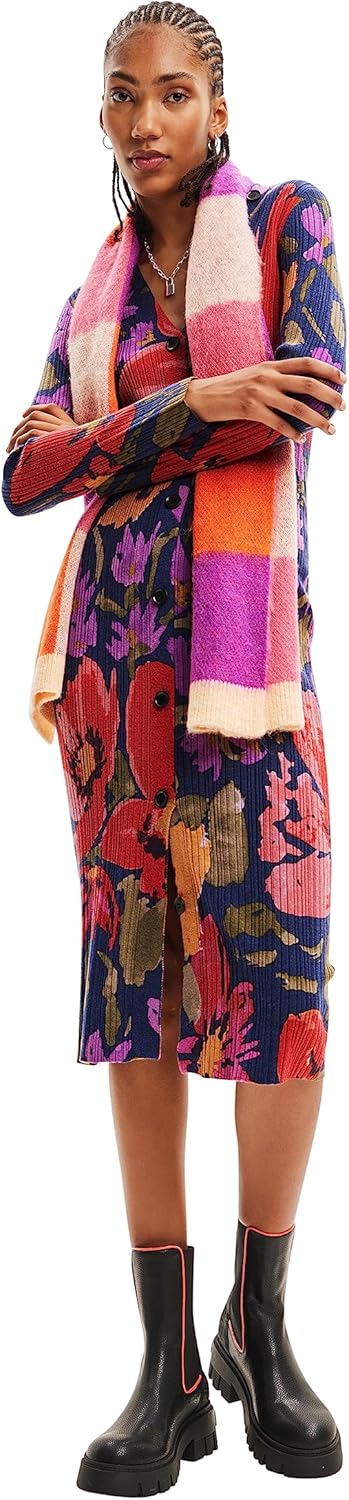 Desigual Damen Vest_Delaware Dress XS Material Finishes, XS Material Finishes