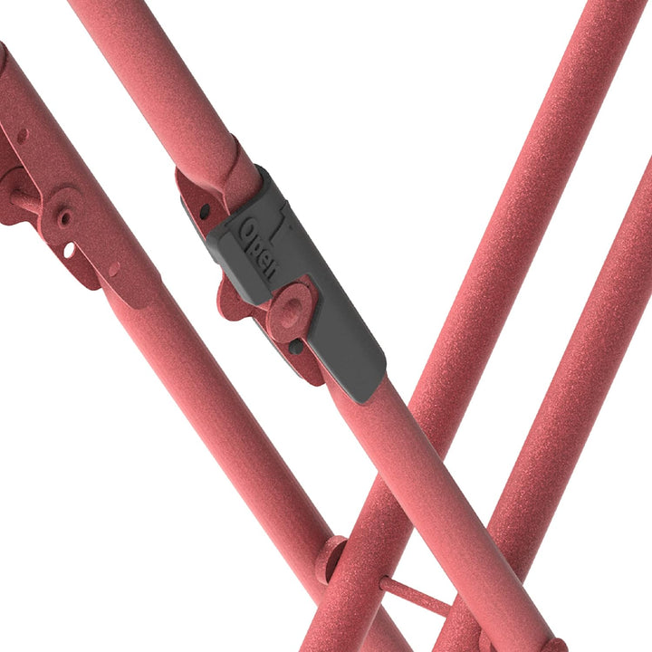 DampfBügelbrett Tempo Rosé - Patentiertes Bügelbrett für alle, die wenig Platz und Zeit haben! - L85