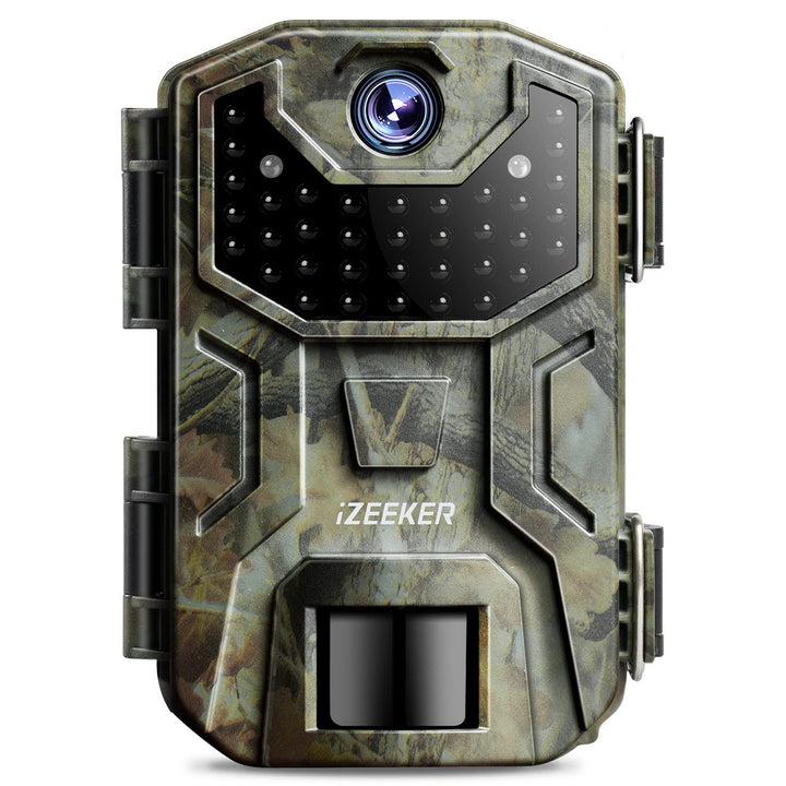 iZEEKER Wildkamera 32MP HD, Wildtierkamera mit 940nm No Glow Infrarot LEDs, Wildkamera mit Bewegungs