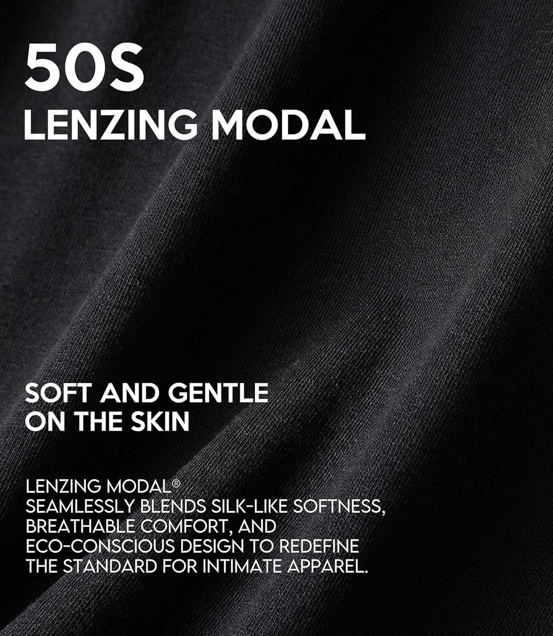 GLESTORE Modal Unterhosen Männer Boxershorts Herren 5er Pack Underpants L 3 Schwarz & 2 Dunkelgrau,