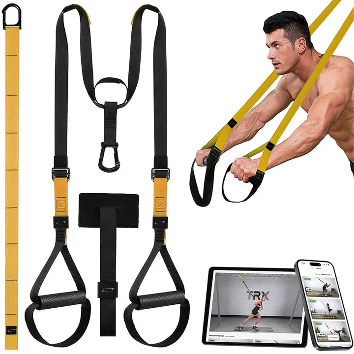 Verstellbare Multifunktionsgurte, Heim-Suspensionstraining, Heim-Gym-Set, Ausrüstung für Calisthenic