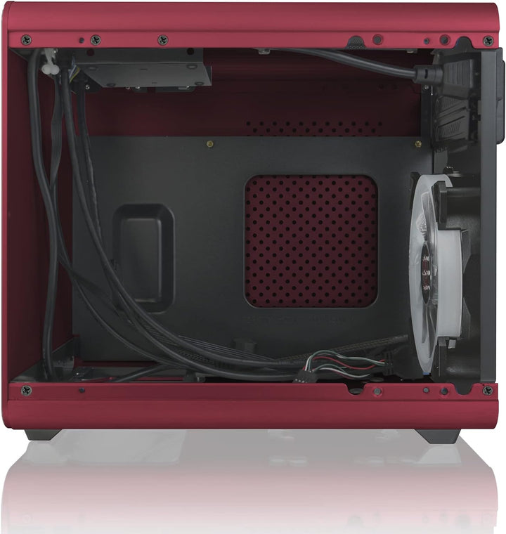 Raijintek METIS Plus Mini-ITX Computer Gehäuse, Tower Case, Mini Gehäuse PC, PC - Gehäuse Silent, Bo