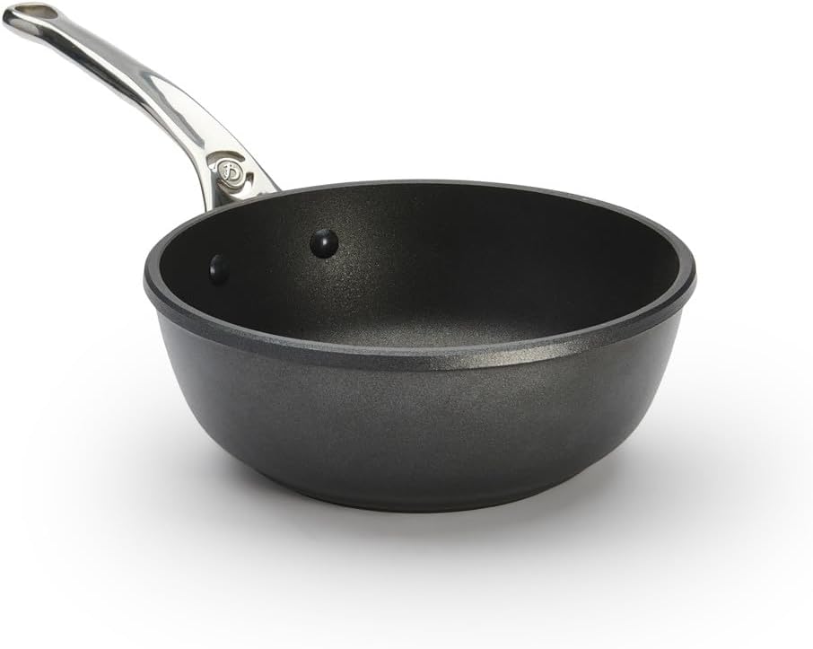 DeBuyer Sauteuse, Edelstahl, Silber, 20 cm