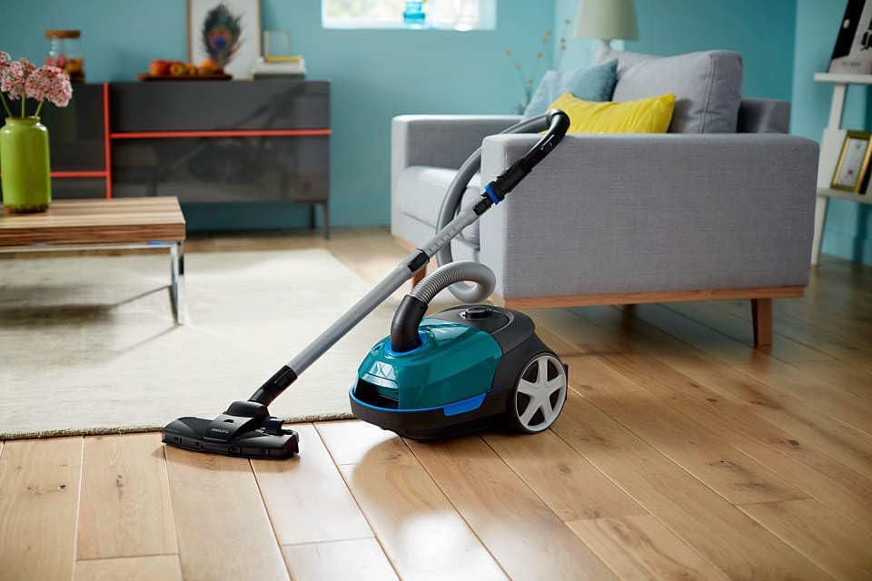 Philips Performer Active Staubsauger Mit Beutel - 900-W-Motor, 99,9% Staubaufnahme, Revolutionäre Ai