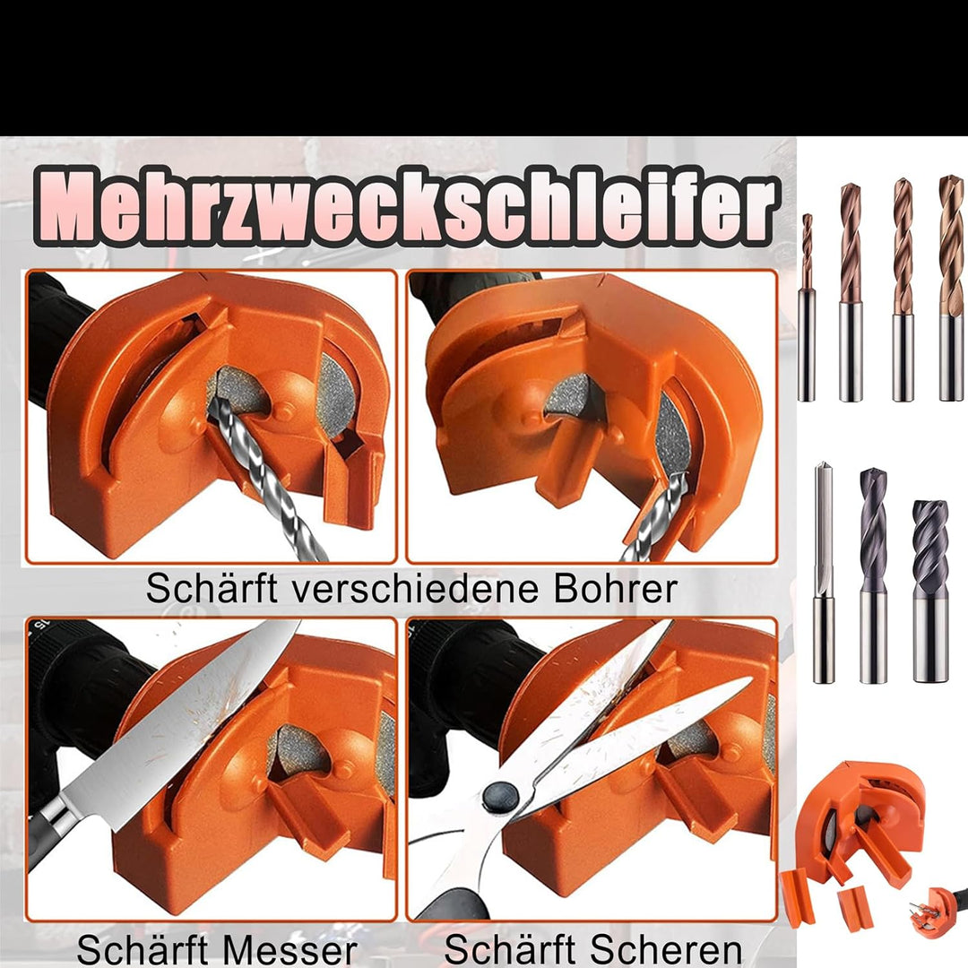 IUSOT Multipurpose Drill Bit Grinding Sharpener für Diamantschleifscheiben,Bohrerschleifgerät Elektr