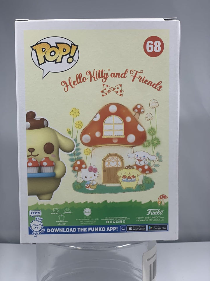 Funko Pop! Sanrio: Hello Kitty and Friends - Pompompurin mit Tablett (Exc), Sammelfigur Vinyl - 7360