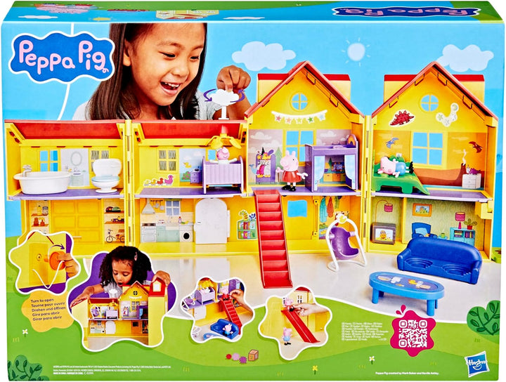 Peppa Pig Peppas grosses Haus Spielset, 80 cm, Peppas grosses Haus