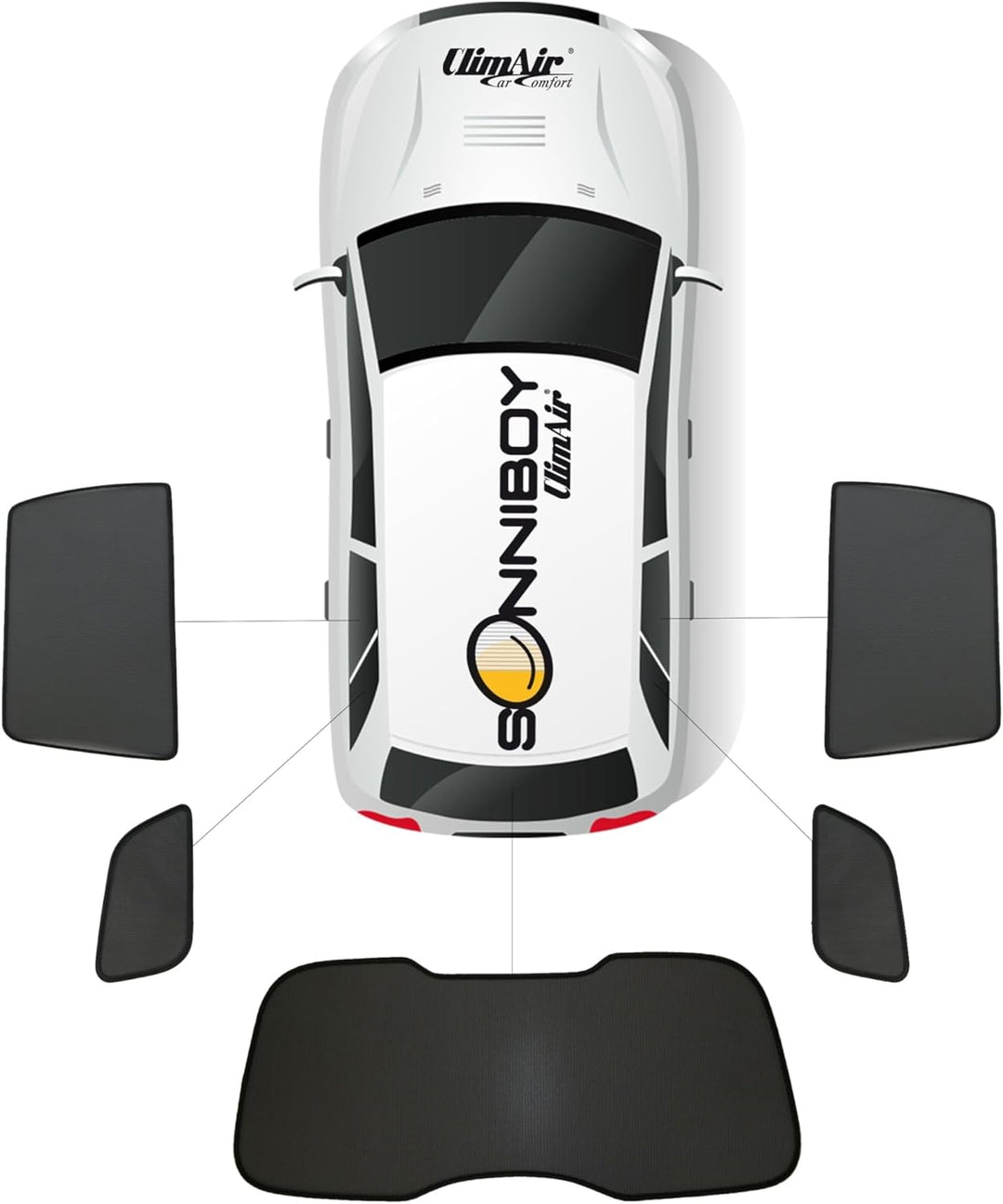 ClimAir Car Comfort Sonniboy kompatibel mit Skoda Superb 3T Kombi 2009-2015