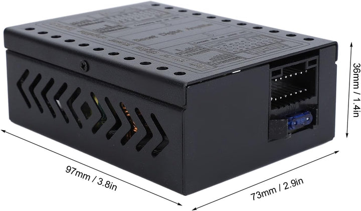 Stabiler Auto-DSP-Verst?rker der Klasse AB, DC12V-Auto-Leistungsverst?rker Soundsysteme, 2/4-Ohm-kom