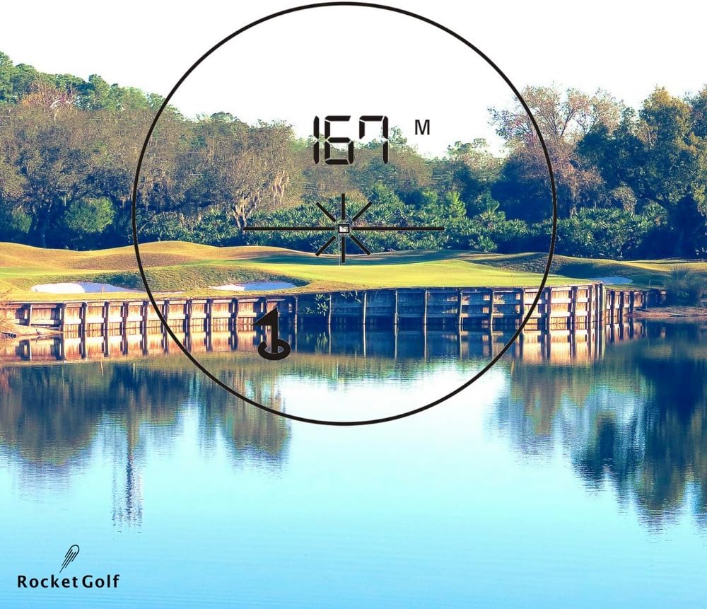 Golflaser.de - Golf Laser Entfernungsmesser Birdie 1300 Pro White - FlagFinder - 1300m Reichweite -