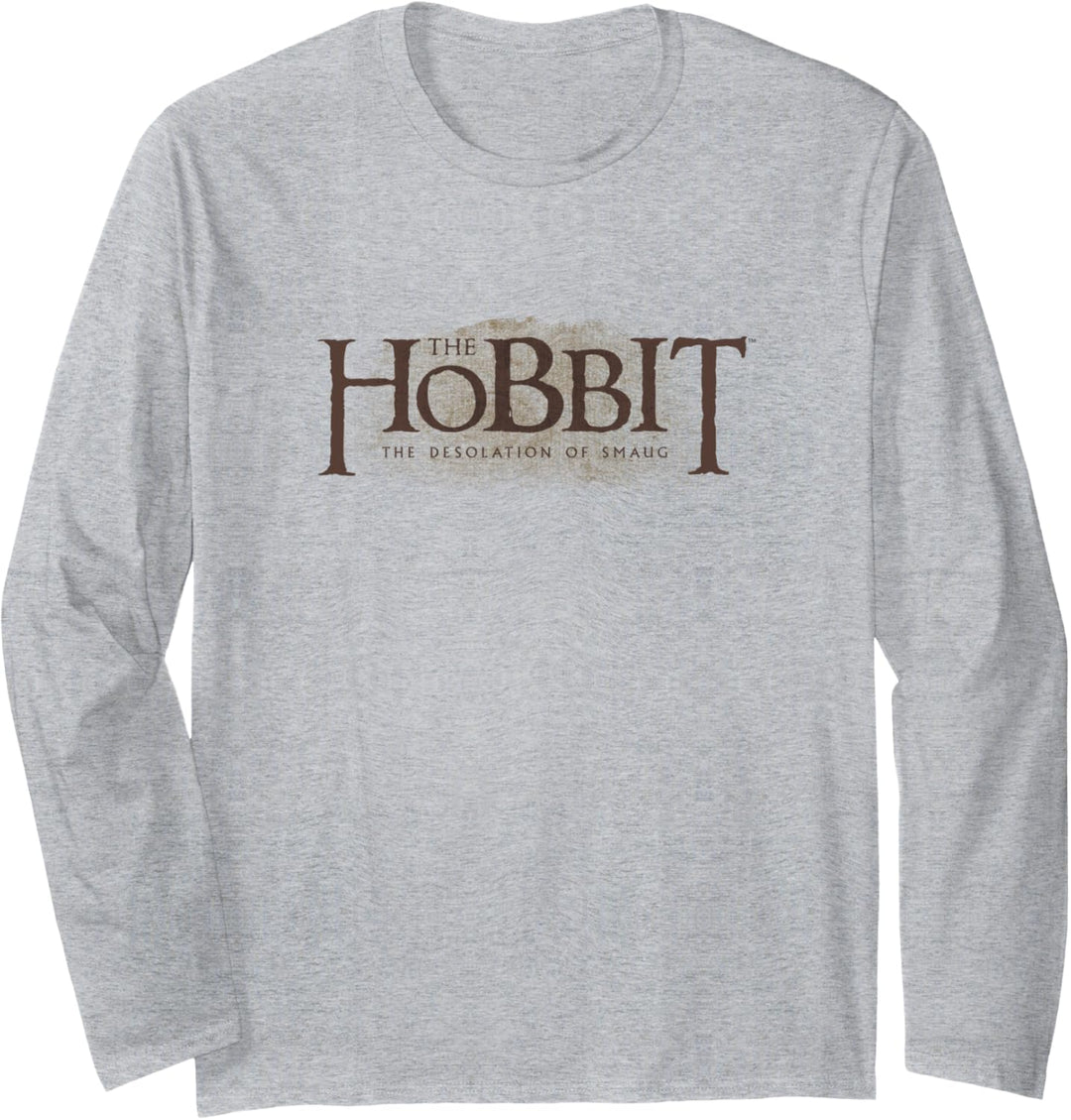 The Hobbit Textured Logo Langarmshirt