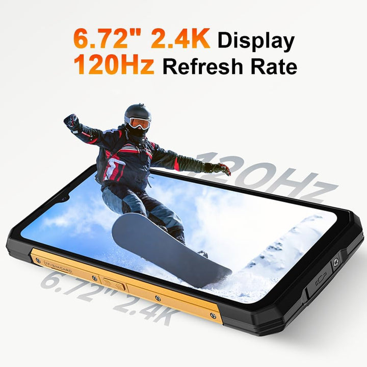 DOOGEE S200 X 5G Outdoor Handy Ohne Vertrag, 32GB+512GB/2TB MTK 7050 Robustes Smartphone,10100mAh, 1