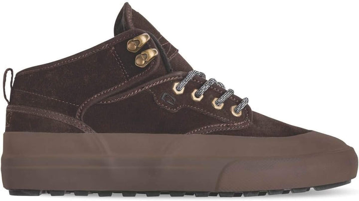 Globe Motley Mid Unisex-Erwachsene Hohe Sneakers 40.5 EU Mehrfarbig Dark Brown Mudguard 000, 40.5 EU
