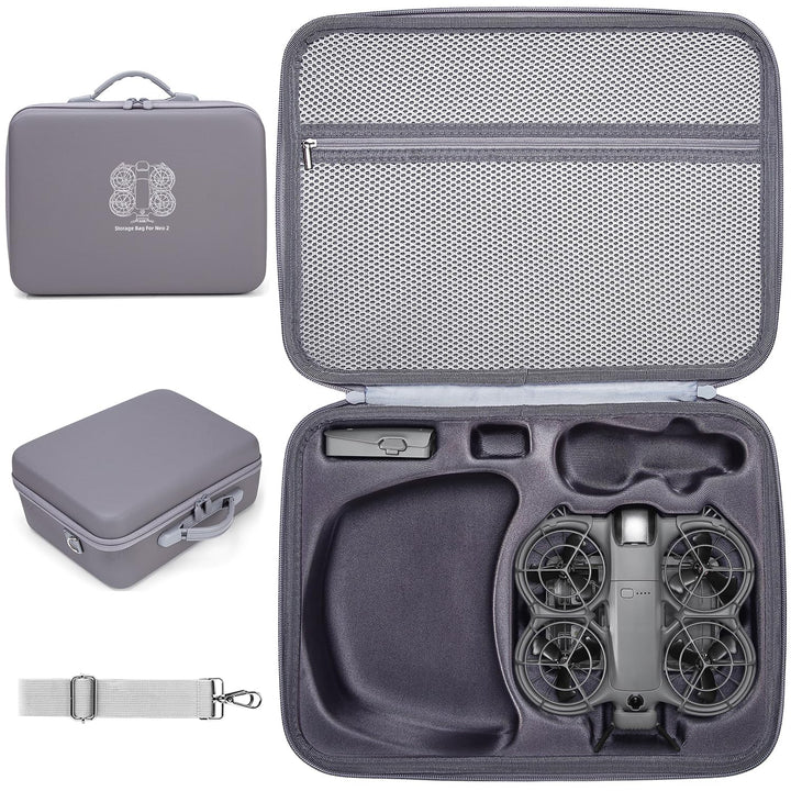 Harte Tasche für DJI Neo 2 Motion Fly More Combo und Goggles N3 Case, Aufbewahrungs Tragetasche für