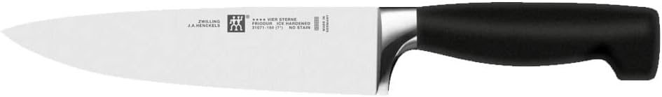 Zwilling Kochmesser 40 Jahre Vier Sterne Special Edition 18 cm Silber Rostfreier Spezialstahl, Zwill