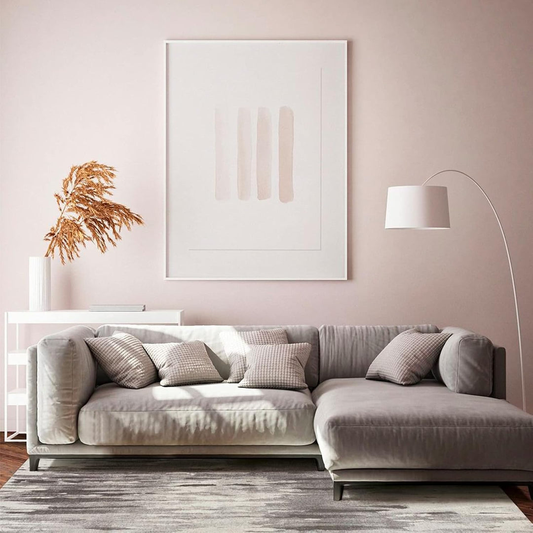 Flexible Zierleiste Selbstklebend | Weiss Deckenleisten für Boden, Aufkantung, Fliesenkante und Ecke