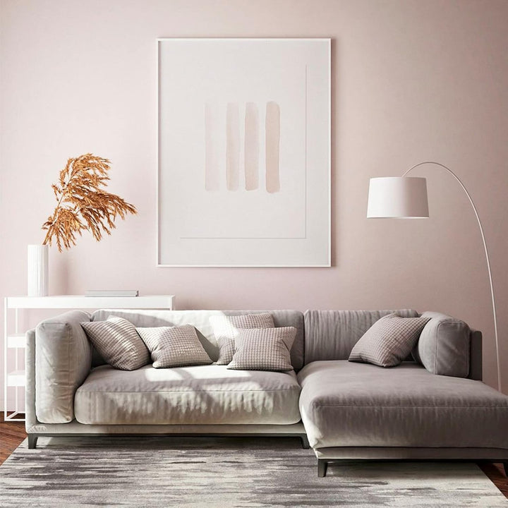 Flexible Zierleiste Selbstklebend | Weiss Deckenleisten für Boden, Aufkantung, Fliesenkante und Ecke