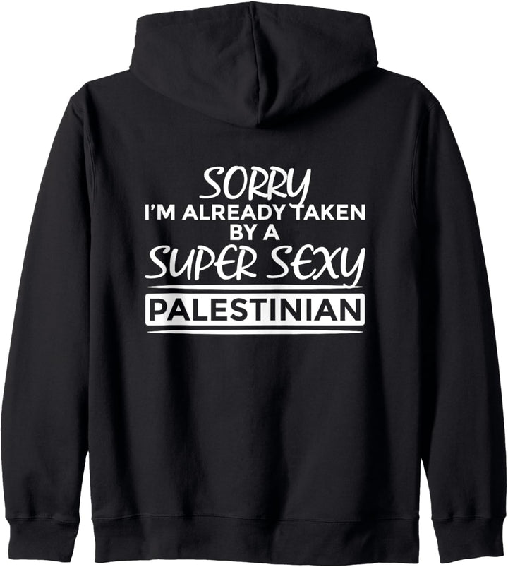 Bereits von super sexy Palästinenserin aufgenommen Kapuzenjacke