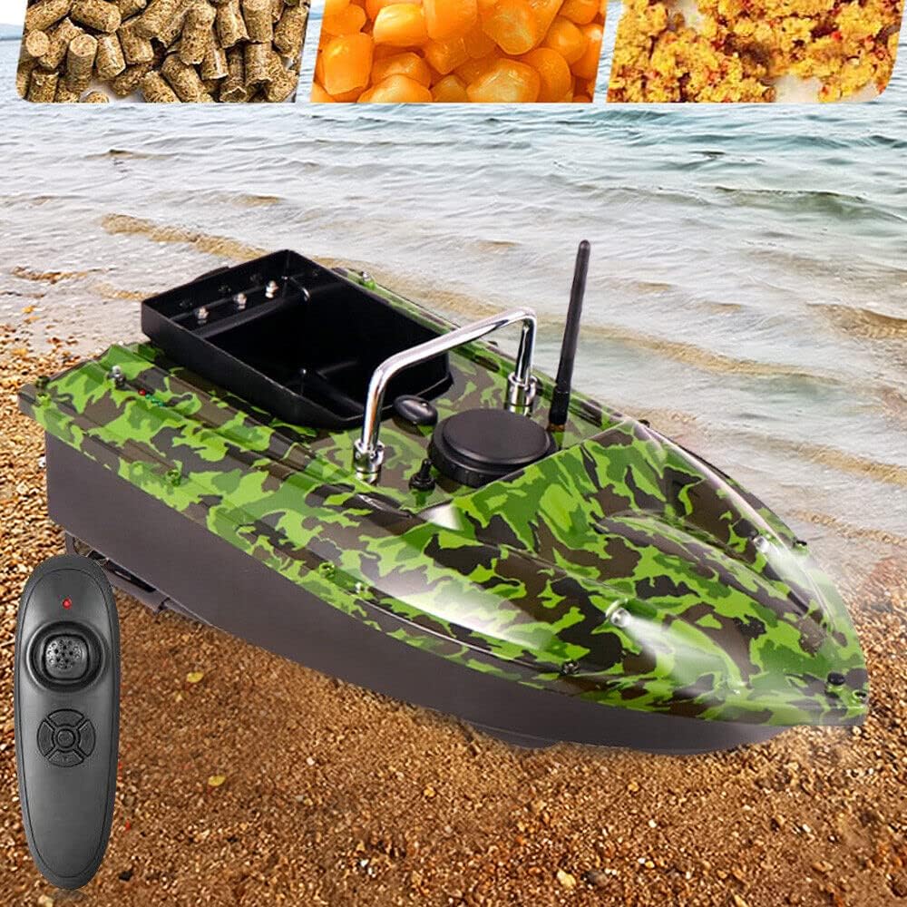 Köder Boot, Fischköder Boot RC Futterboot Fischerboot 1.5KG 500m Fernfisch Sucher Schiffs Assisted F