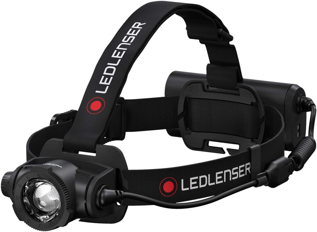 Ledlenser H15R Core Stirnlampe LED & P7R Taschenlampe LED, 1000 Lumen, aufladbar mit Lithium 18650 A