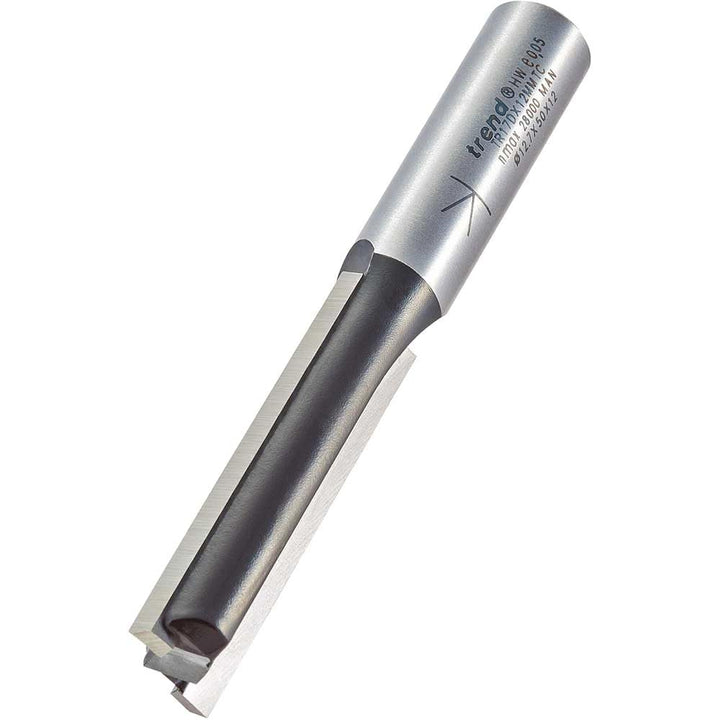 Trend Zweischneidiger Fräser 12,7 mm Durchmesser x 50 mm Schnitt, TR17DX12MMTC
