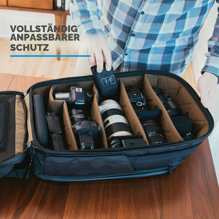 Gomatic Peter McKinnon Kamera Rucksack – XL Reiserucksack 35–42 L – DSLR &amp; Drohnen – Für 1–5 Tage –