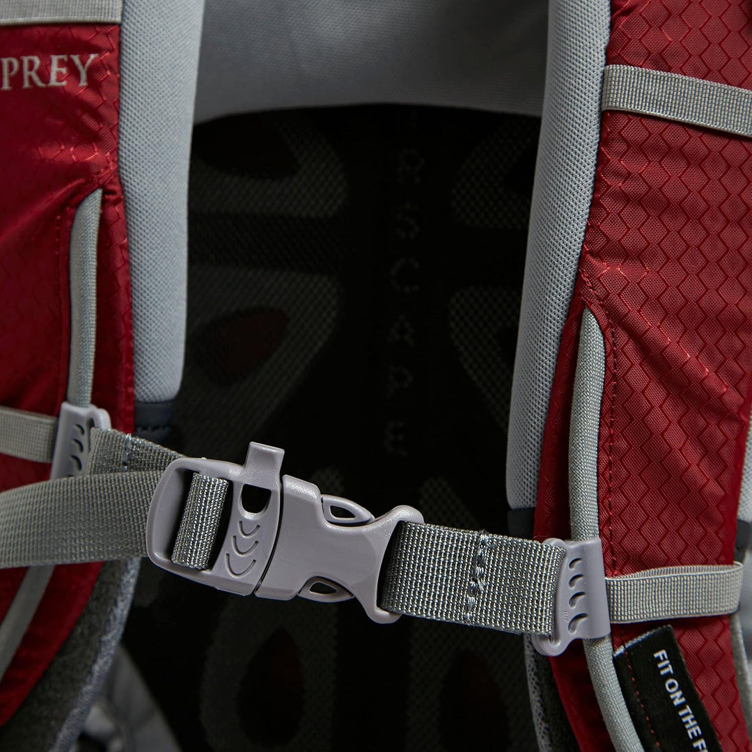 Osprey Ariel 55 Trekkingrucksack für Frauen Claret Red WM/L, Claret Red WM/L