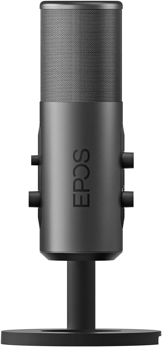 EPOS Gaming B20 Streaming-Mikrofon – 2,9-m-Kabel USB-C-Computermikrofon für PC- und Laptop-Verbindun