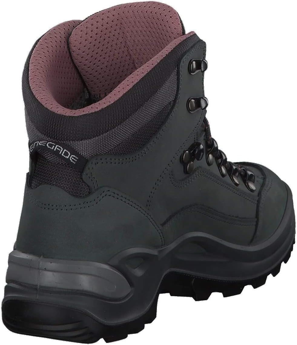 LOWA Renegade GTX MID Ws Damen Wanderstiefel Trekkingschuh Outdoor Goretex 320945 38 EU Graphit Rose