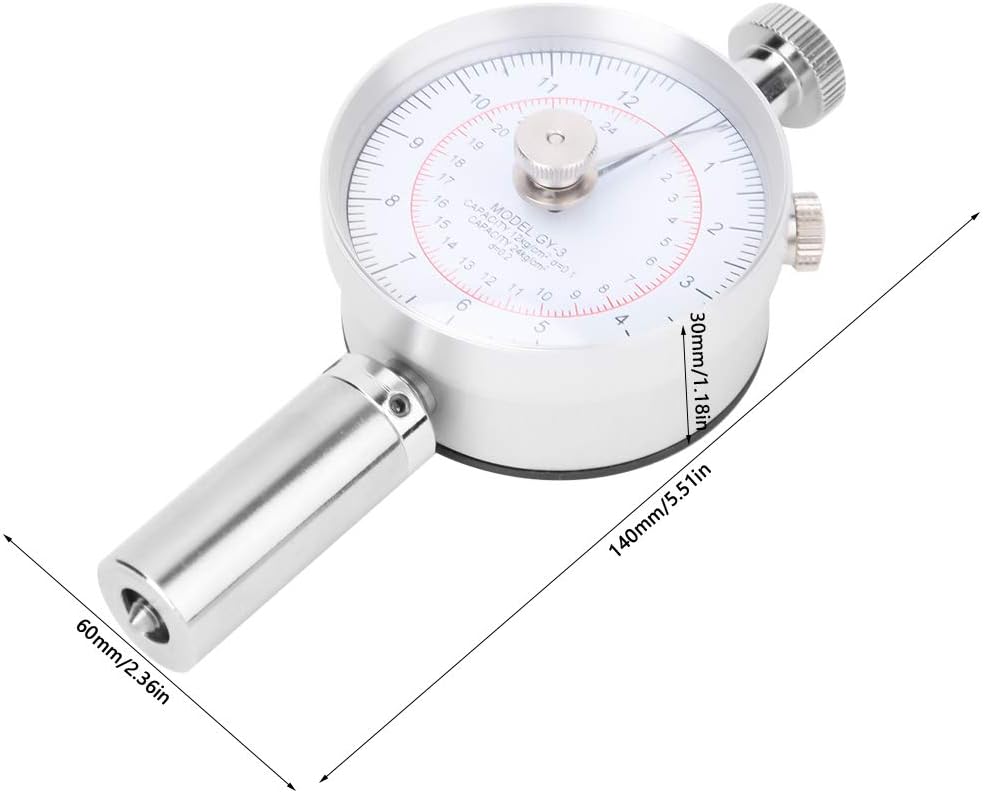 GY-03 Fruchtfestigkeits-Penetrometer-Sklerometer Fruchthärteprüfer zur Bestimmung des Reifegrades ei