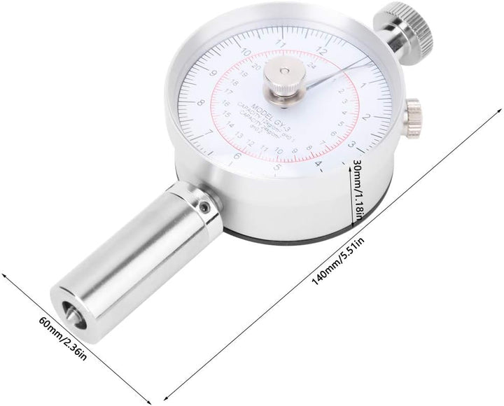 GY-03 Fruchtfestigkeits-Penetrometer-Sklerometer Fruchthärteprüfer zur Bestimmung des Reifegrades ei