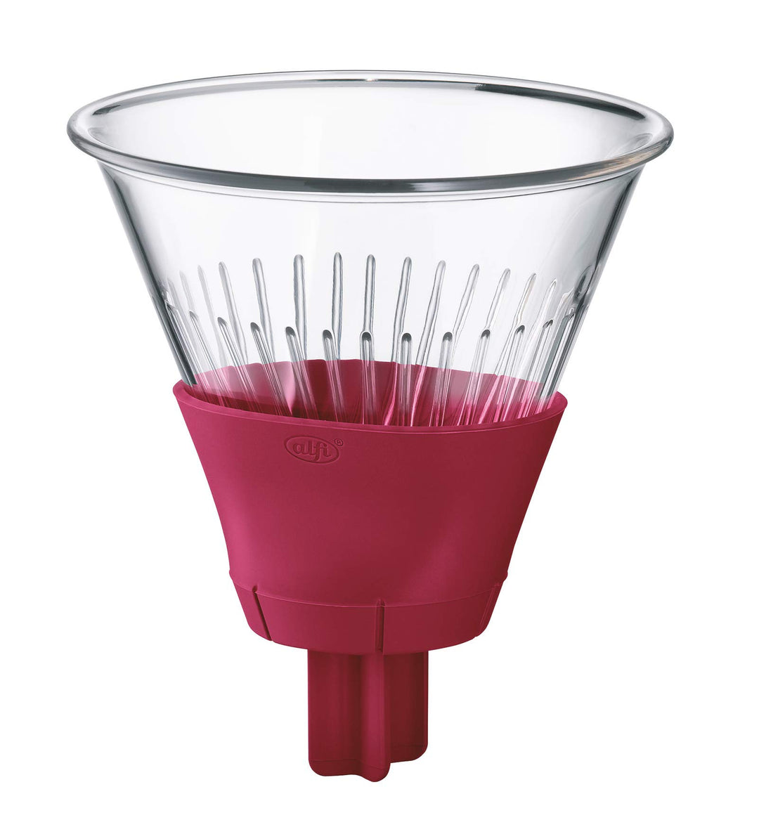 alfi Kaffeefilter Tritan Grösse 4, Handfilter Kaffee für Thermoskanne rot, 0095.278.001 wiederverwen