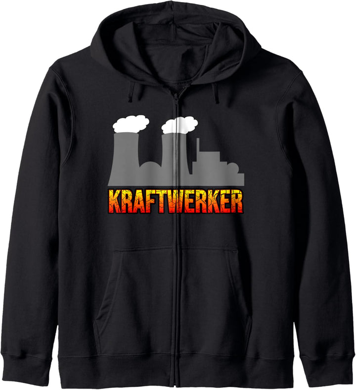 Kraftwerker: Ich arbeite für sichere Energie Kapuzenjacke
