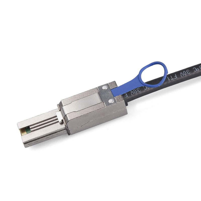 10Gtek® QSFP (SFF-8436) zu MiniSAS HD SFF-8088 DDR Hybrid SAS Kabel, External Mini SAS Kupfer Passiv