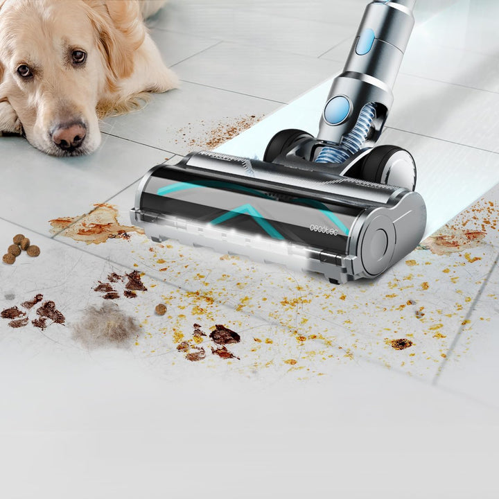 Cecotec Kabelloser Staubsauger Besen Conga Rockstar RS50 X-Treme. 120AW, 400W Motor, 60 Minuten Lauf