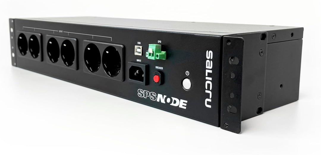 Salicru SPS 900 Node - 900VA Line-Interactive sine-Wave Ununterbrechbare Power Systems (USV) 2U Rack