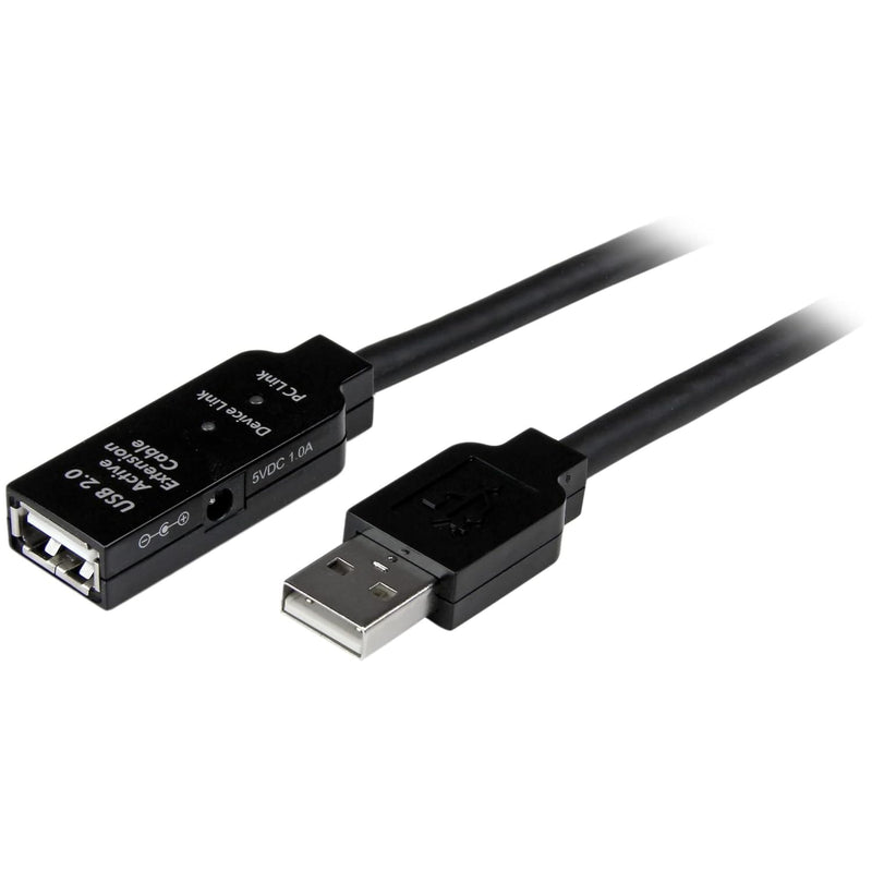 StarTech.com 10m aktives USB 2.0 Verlängerungskabel - St/Bu - USB Verlängerung / Repeater Kabel 32.8